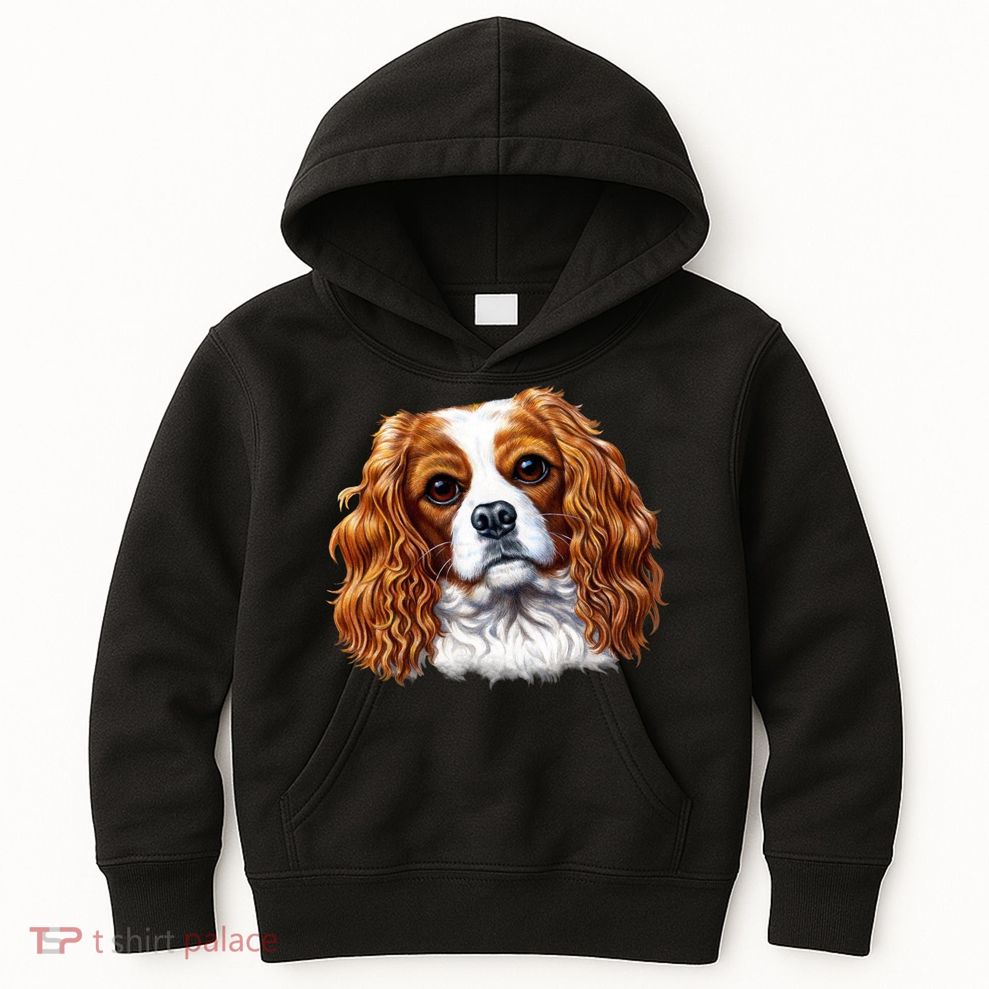 Cavalier King Charles Spaniel Dog Kids Hoodie