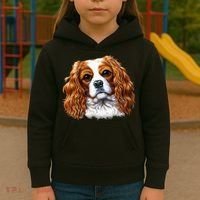 Cavalier King Charles Spaniel Dog Kids Hoodie thumb 3