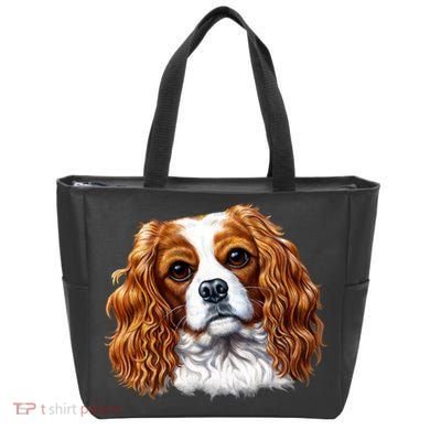 Cavalier King Charles Spaniel Dog Tote Bag