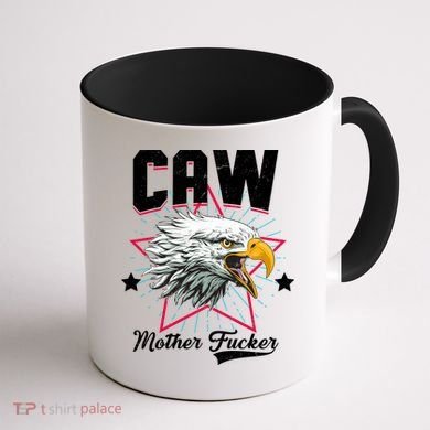 Caw Mother Fucker Coffee Mug back