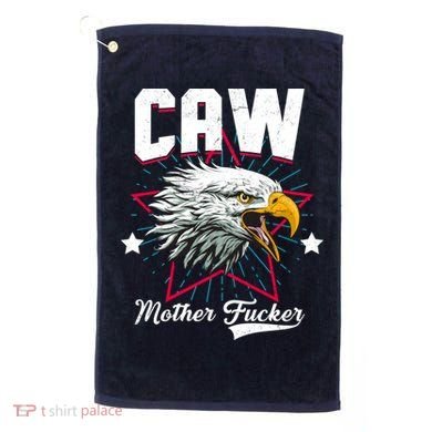 Caw Mother Fucker Golf Towel