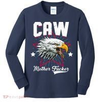 Caw Mother Fucker Kids Long Sleeve Shirt thumb 0
