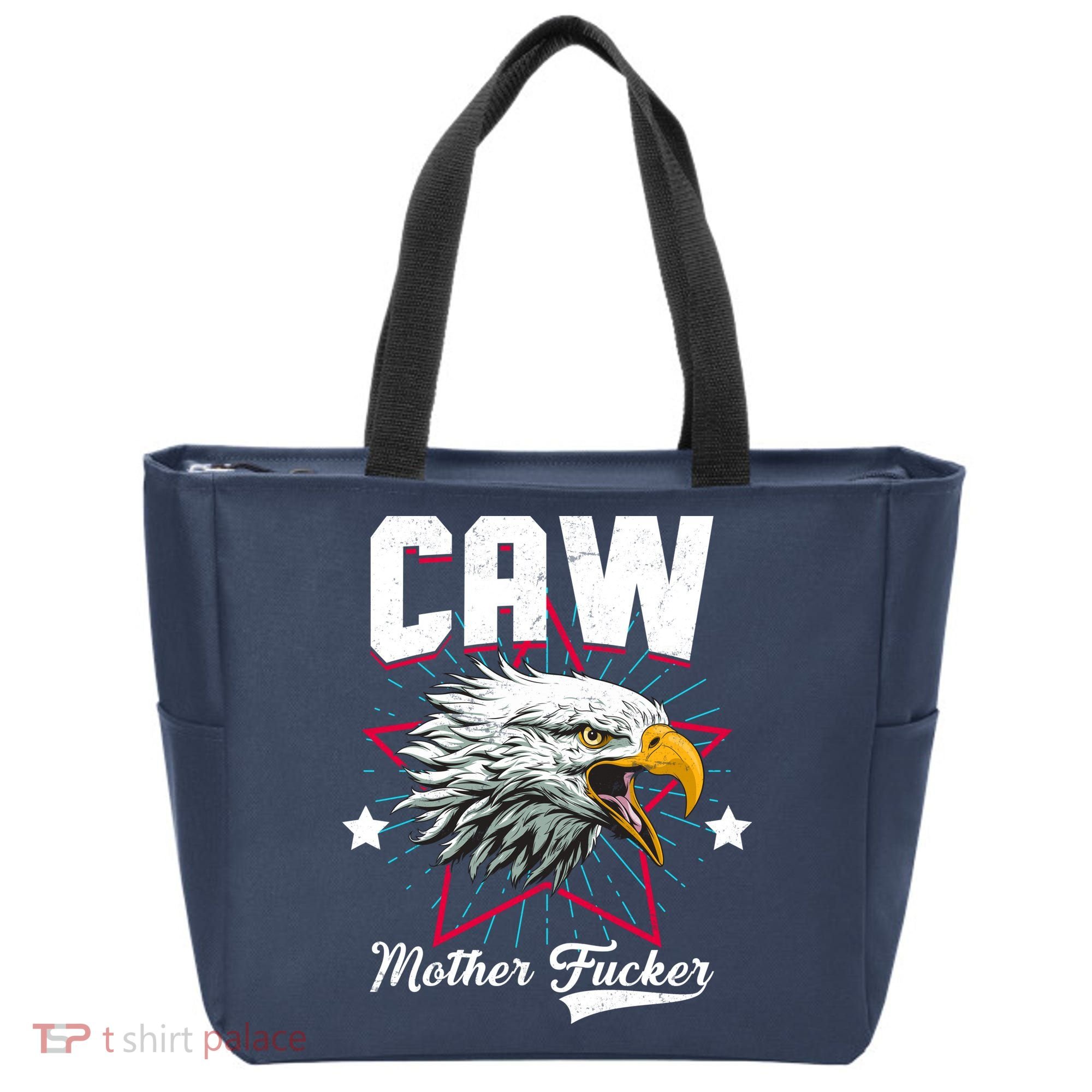 Caw Mother Fucker Tote Bag