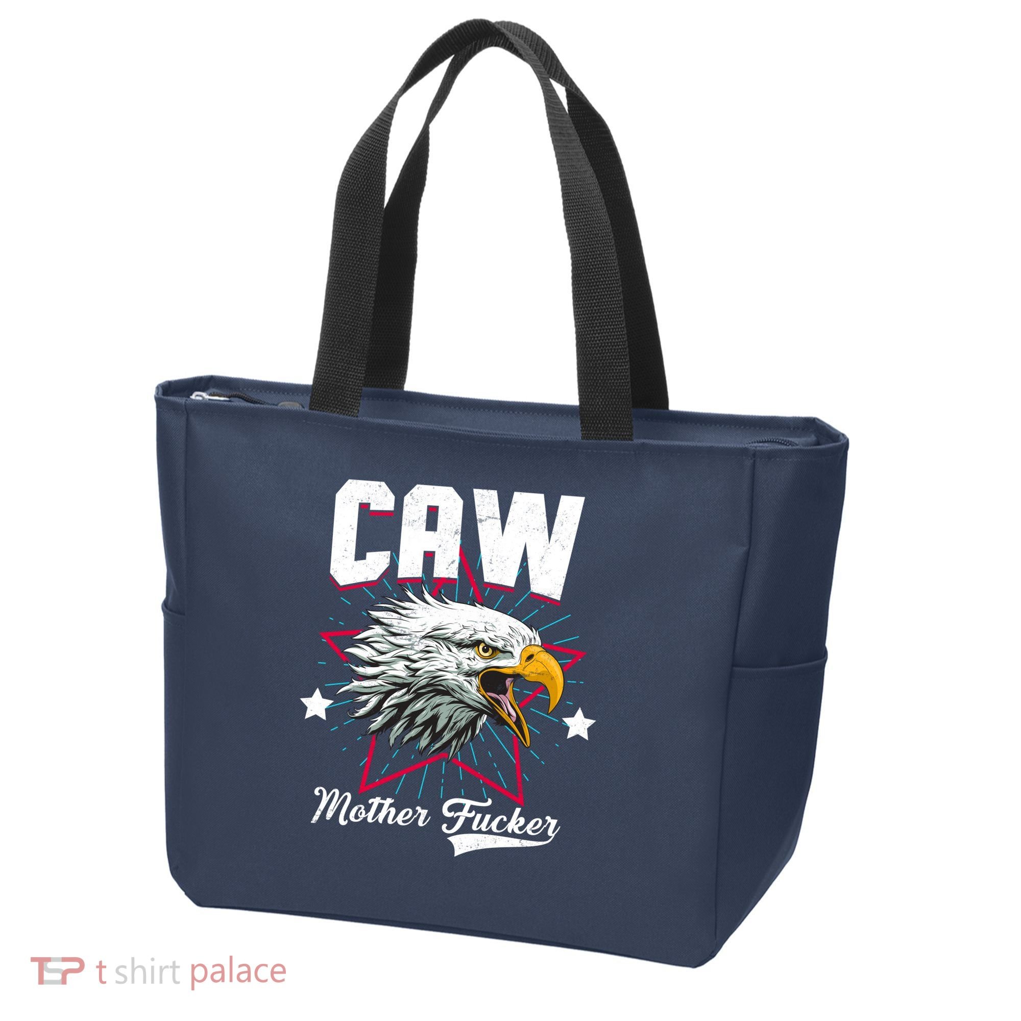 Caw Mother Fucker Tote Bag