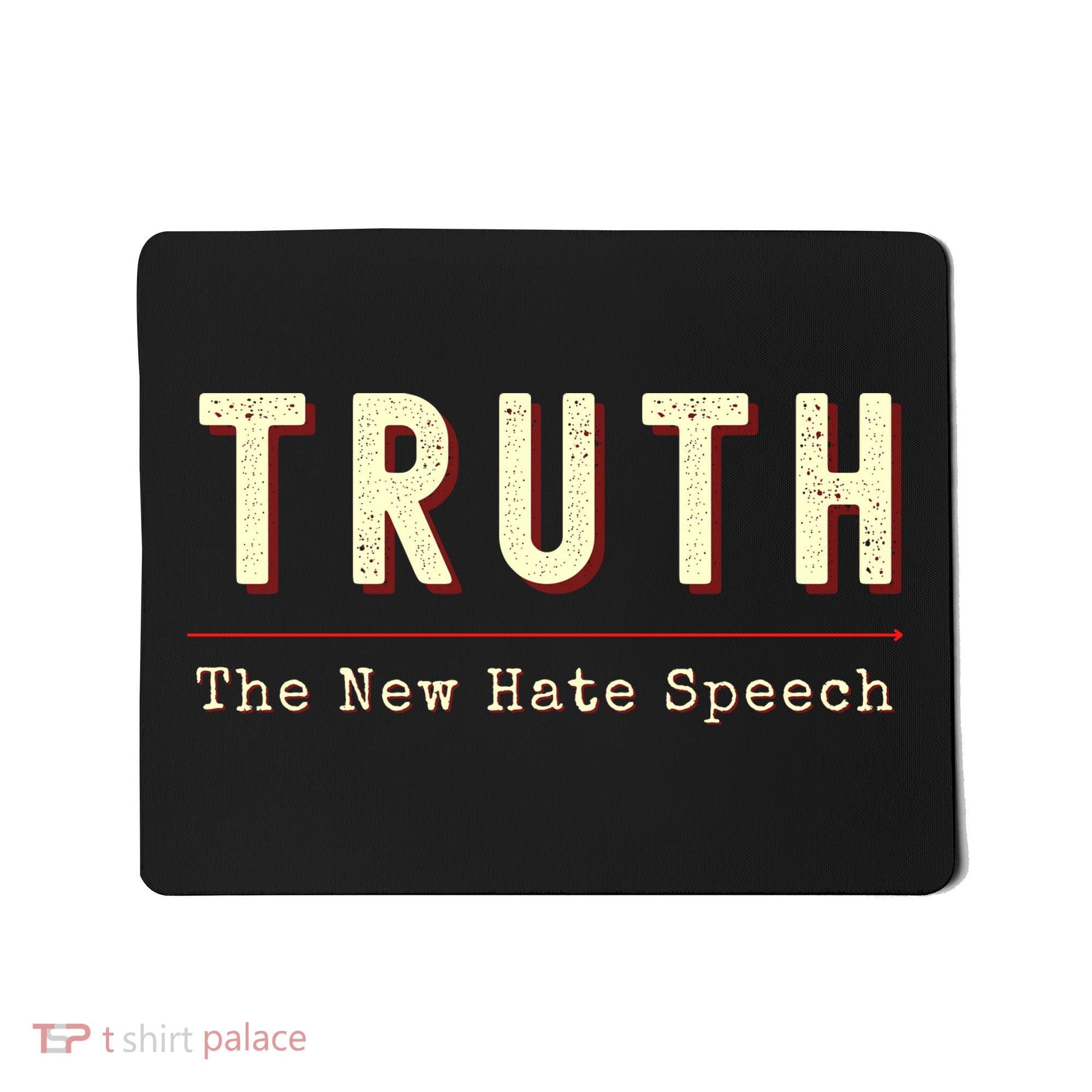 Conservative Anti Woke Cancel Culture Truth The New Hate Speech Mousepad