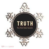 Conservative Anti Woke Cancel Culture Truth The New Hate Speech Ornament thumb 0