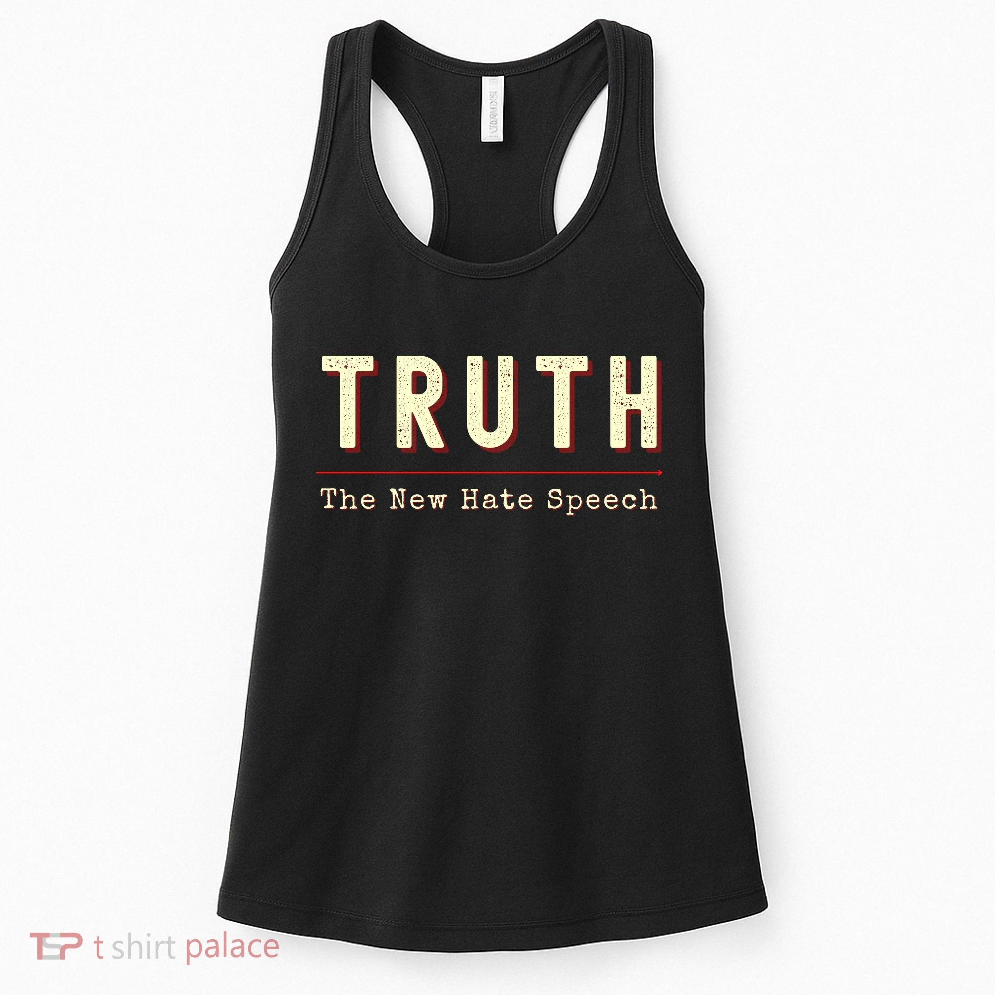 Conservative Anti Woke Cancel Culture Truth The New Hate Speech Women's Tank Top