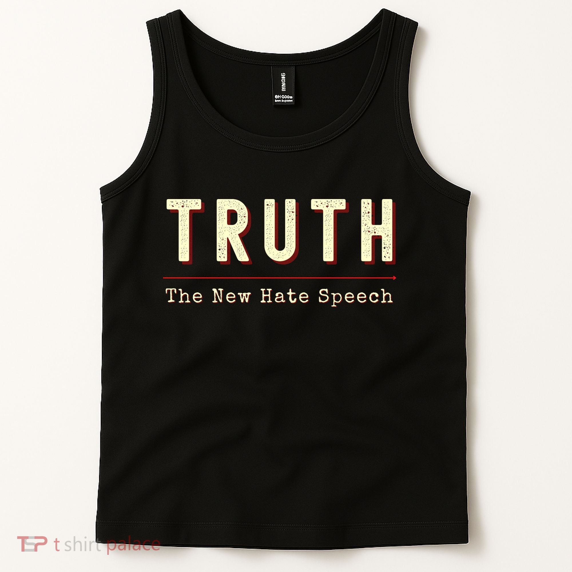 Conservative Anti Woke Cancel Culture Truth The New Hate Speech Tank Top