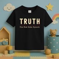 Conservative Anti Woke Cancel Culture Truth The New Hate Speech Toddler T-Shirt thumb 3
