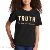 Conservative Anti Woke Cancel Culture Truth The New Hate Speech Kids T-Shirt thumb 2