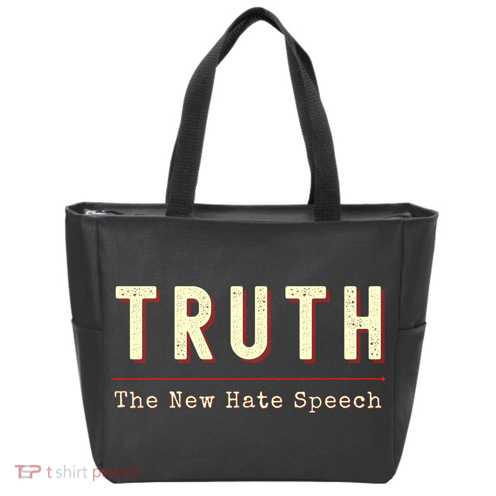 Conservative Anti Woke Cancel Culture Truth The New Hate Speech Tote Bag