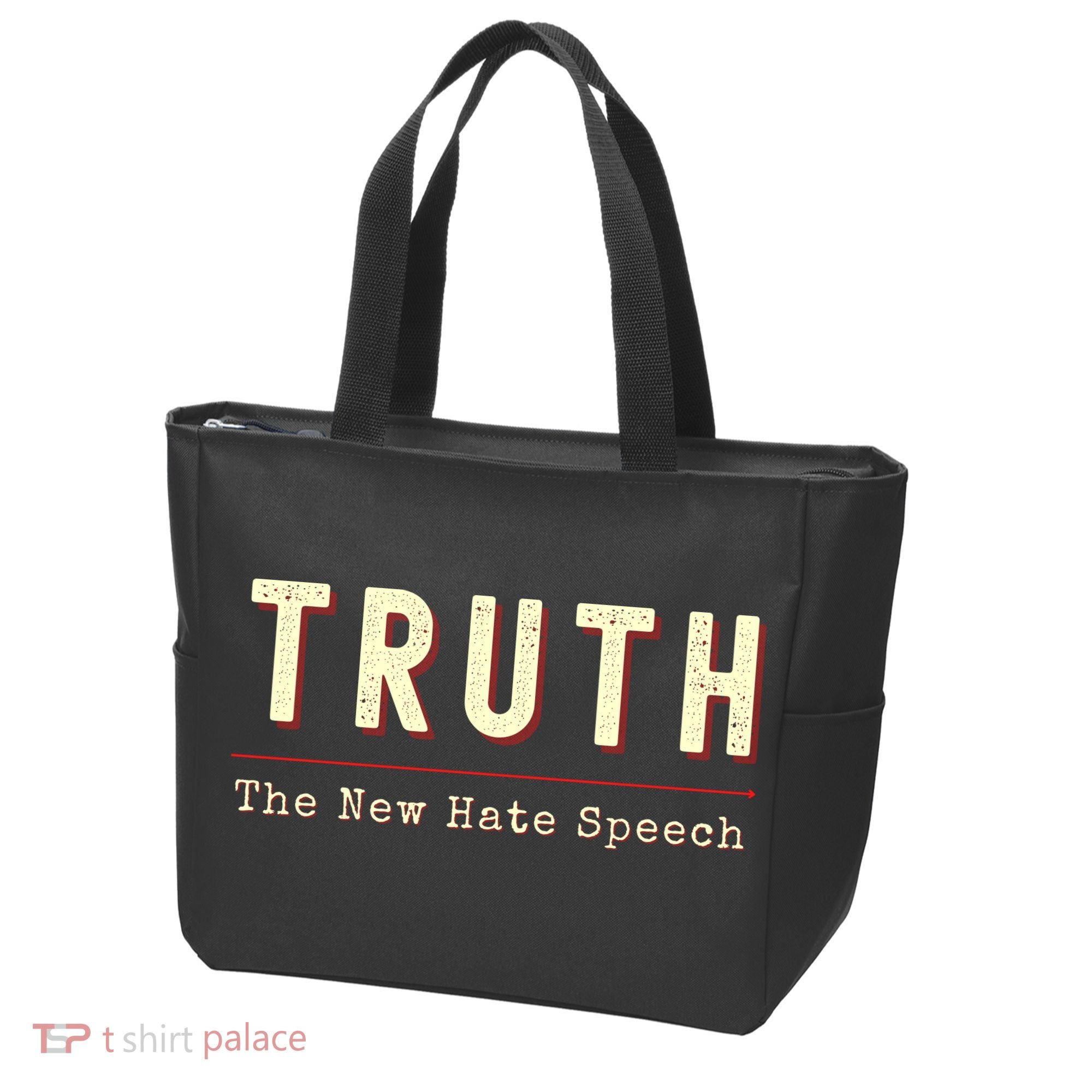 Conservative Anti Woke Cancel Culture Truth The New Hate Speech Tote Bag