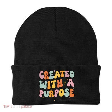 Created A With Purpose Christian Groovy Godsister Beanie