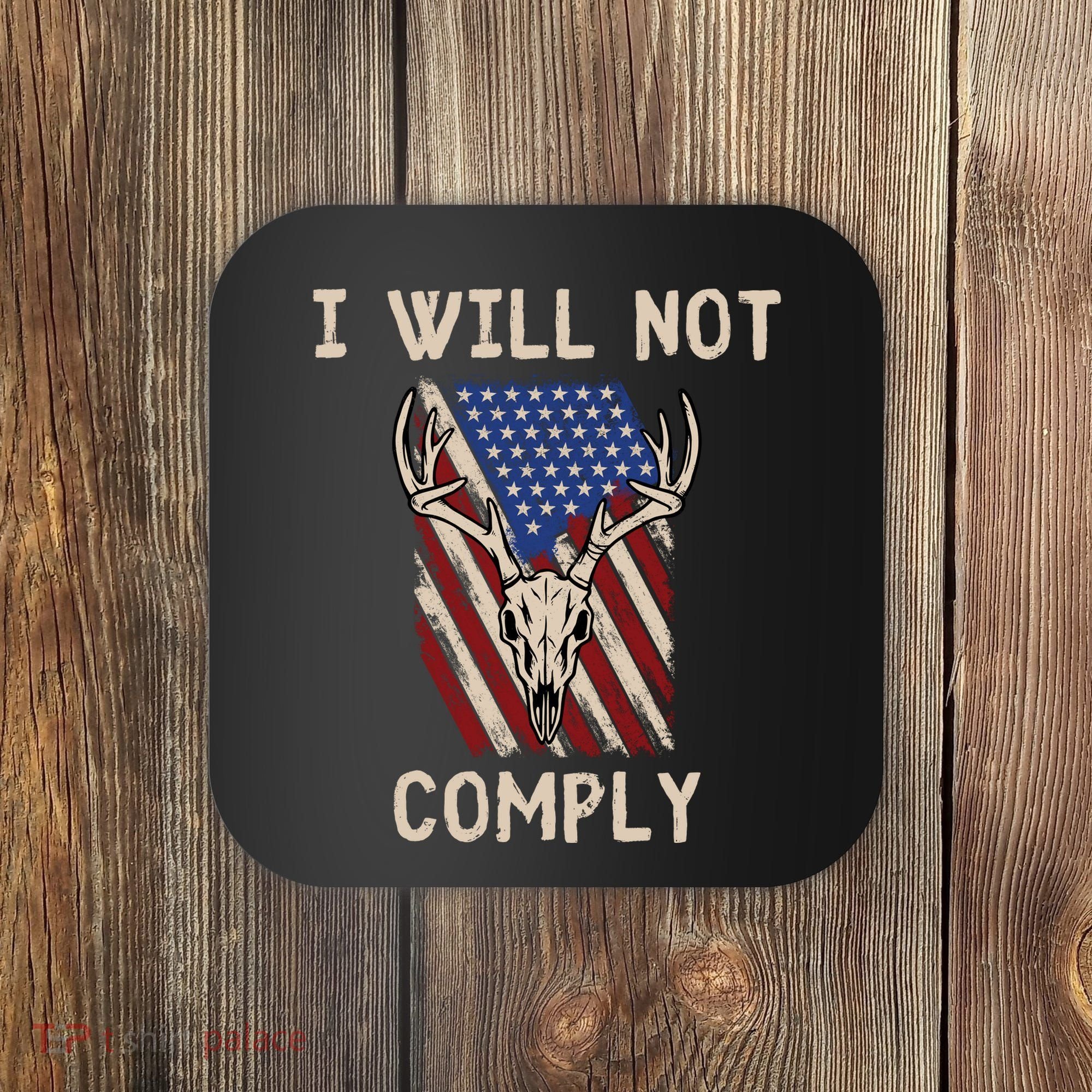 Conservative Anti Woke Politically Incorrect Coaster