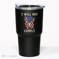 Conservative Anti Woke Politically Incorrect Tumbler thumb 0