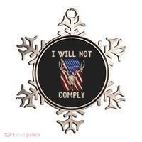 Conservative Anti Woke Politically Incorrect Ornament thumb 0