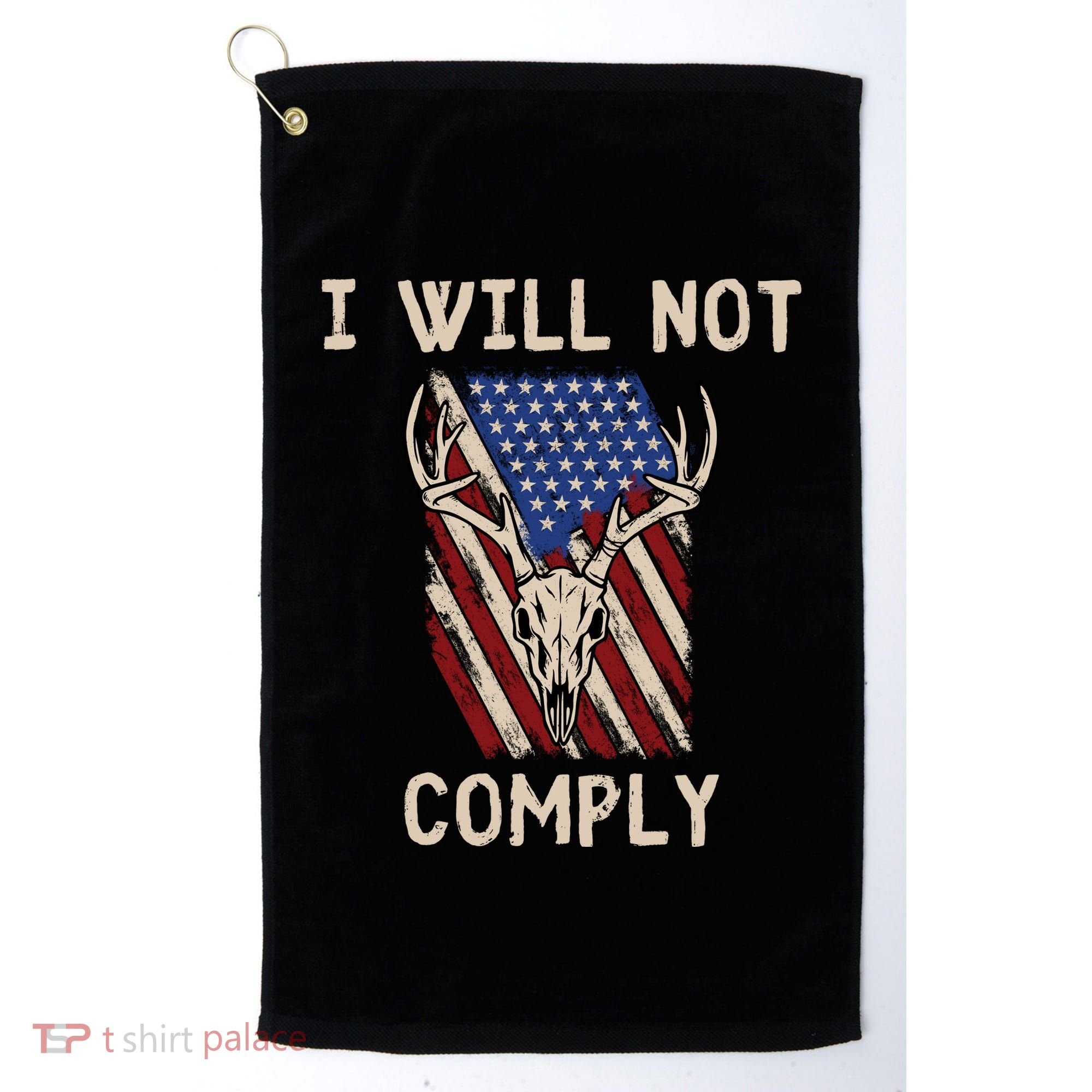 Conservative Anti Woke Politically Incorrect Golf Towel