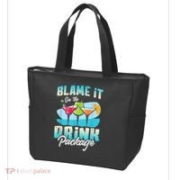 Cruise Alcohol Wine Lover Blame It On The Drink Package Tote Bag thumb 3
