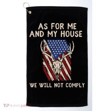 Conservative Anti Woke Politically Incorrect Golf Towel