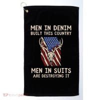 Conservative Anti Woke Politically Incorrect Golf Towel thumb 0