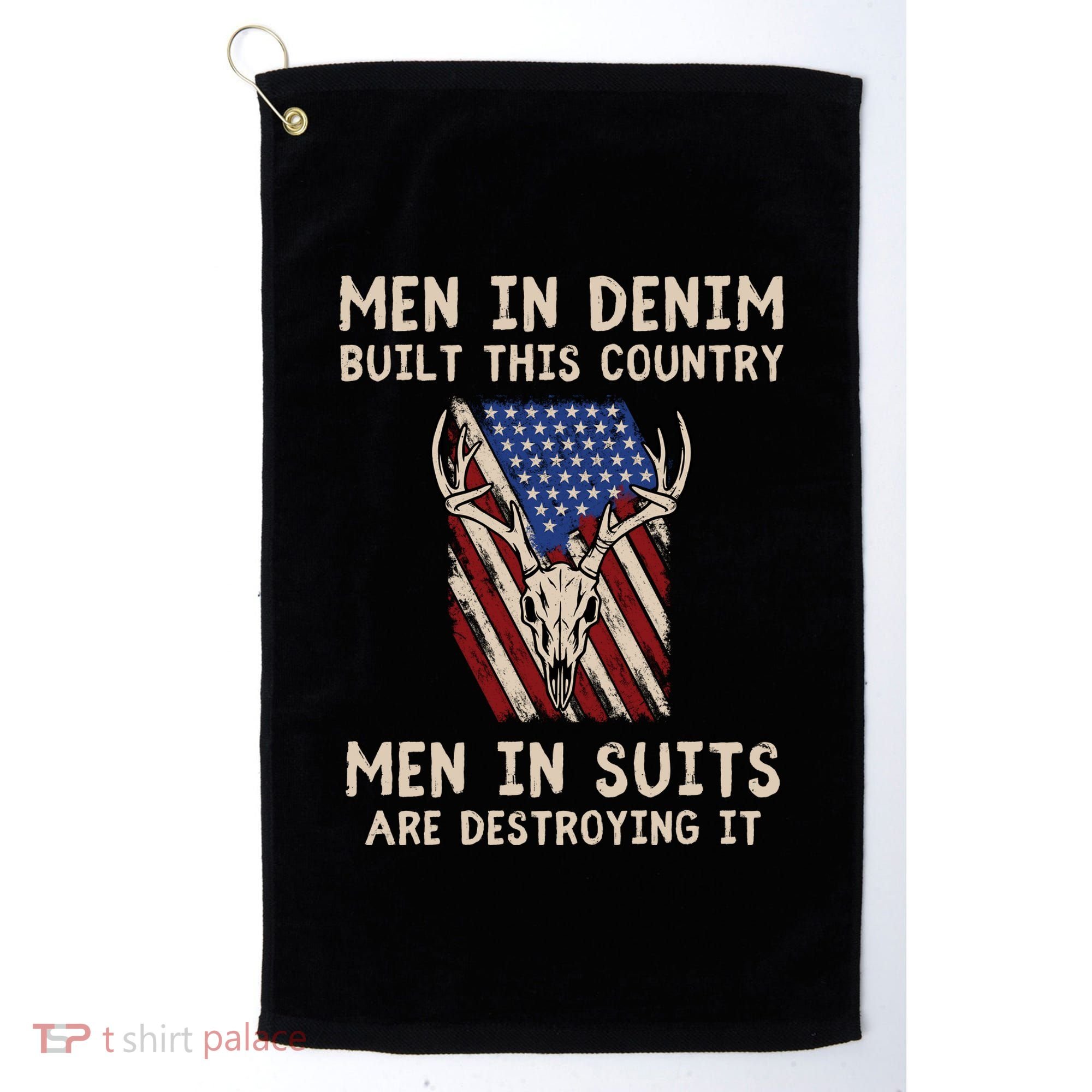 Conservative Anti Woke Politically Incorrect Golf Towel