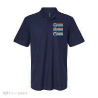 Christian Athlete Workout Gym Weightlifting Jesus Polo thumb 0