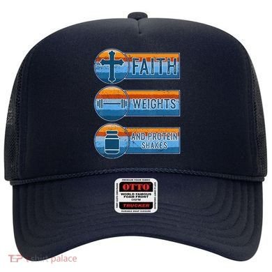 Christian Athlete Workout Gym Weightlifting Jesus Hat