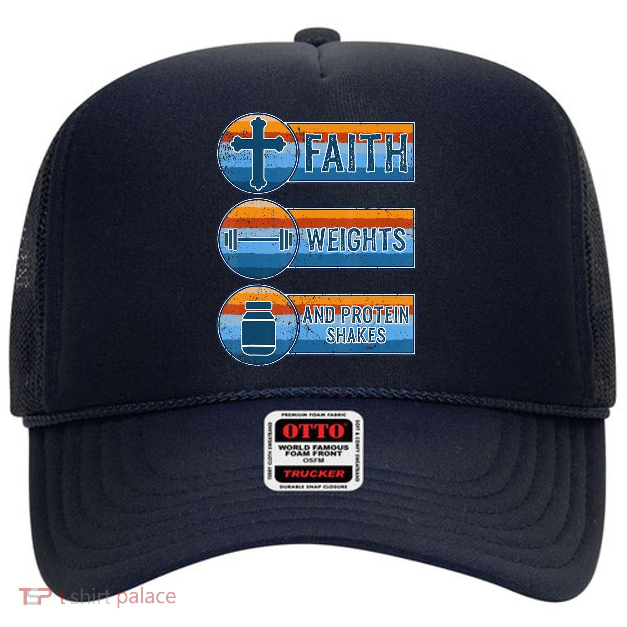 Christian Athlete Workout Gym Weightlifting Jesus Hat