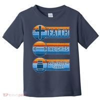 Christian Athlete Workout Gym Weightlifting Jesus Toddler T-Shirt thumb 0