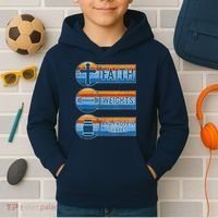 Christian Athlete Workout Gym Weightlifting Jesus Kids Hoodie thumb 2