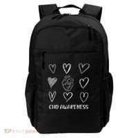 Chd Awareness Warriorheart Disease Month Awareness Backpack thumb 0
