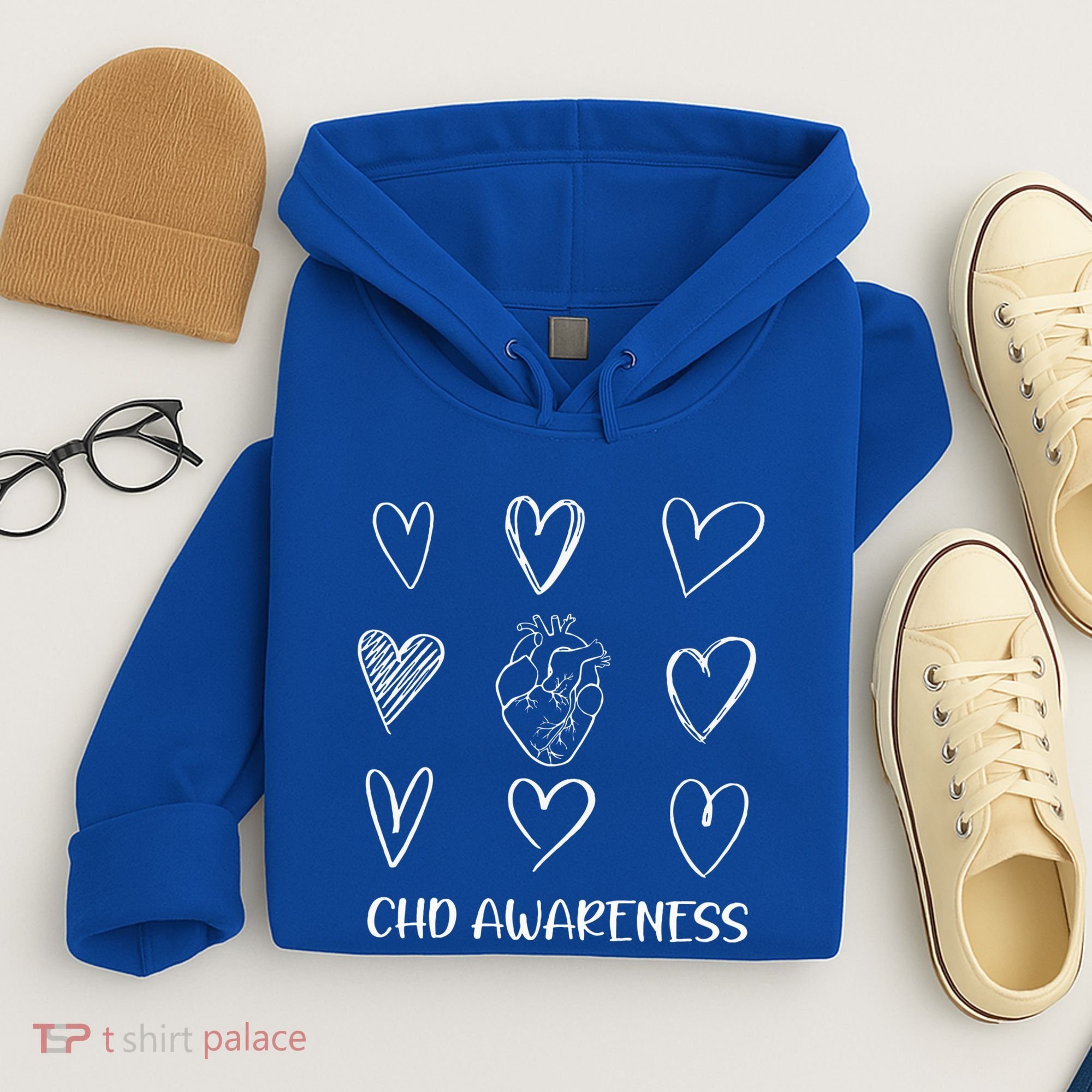 Chd Awareness Warriorheart Disease Month Awareness Hoodie