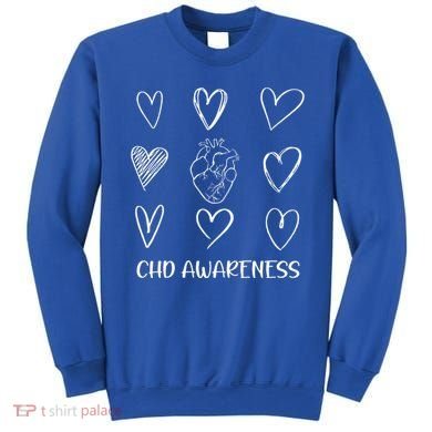 Chd Awareness Warriorheart Disease Month Awareness Sweatshirt
