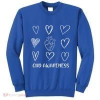 Chd Awareness Warriorheart Disease Month Awareness Sweatshirt thumb 0