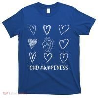 Chd Awareness Warriorheart Disease Month Awareness T-Shirt thumb 0