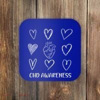 Chd Awareness Warriorheart Disease Month Awareness Coaster thumb 0
