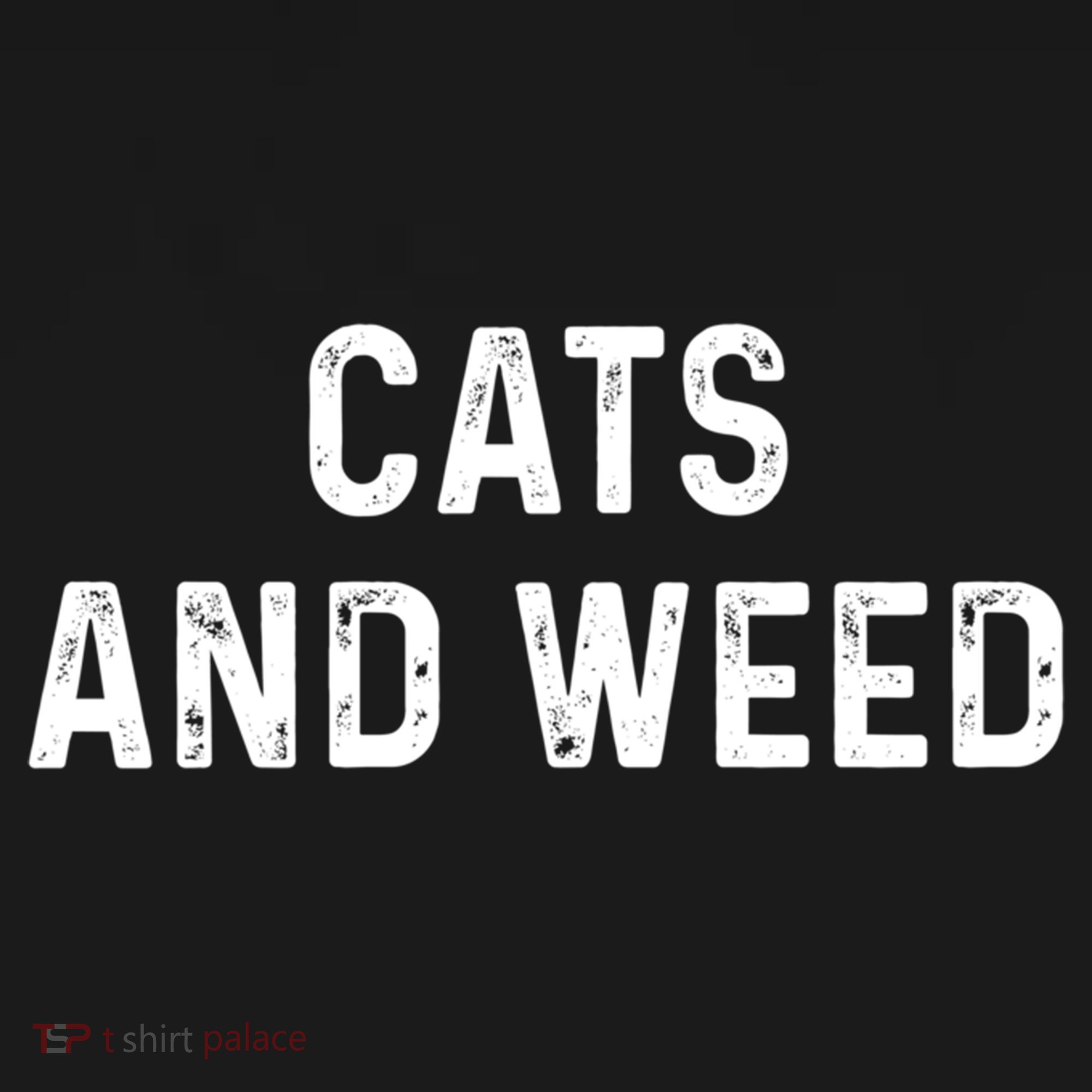Cats And Weed Funny Cannabis Stoner Marijuana Cat Mom Dad Funny Gift Women's Tank Top