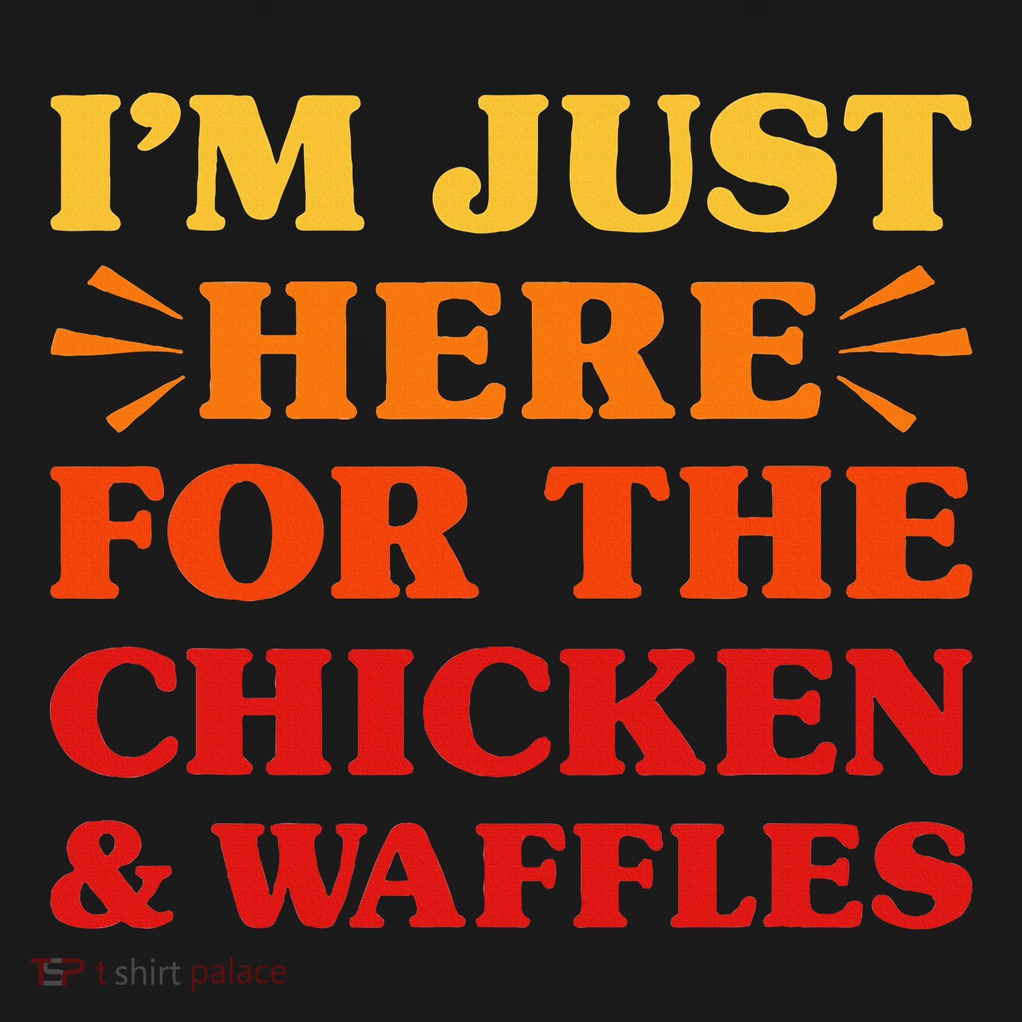 Chicken And Waffles I Love Chicken And Waffles Funny Food Polo