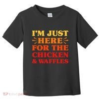Chicken And Waffles I Love Chicken And Waffles Funny Food Toddler T-Shirt thumb 0