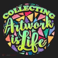 Collecting Art Work Life Museum Gallery Masterpiece Artist Cute Gift Urban Oversized Heavyweight T-Shirt thumb 2