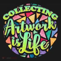 Collecting Art Work Life Museum Gallery Masterpiece Artist Cute Gift Cropped Pullover Crew thumb 4