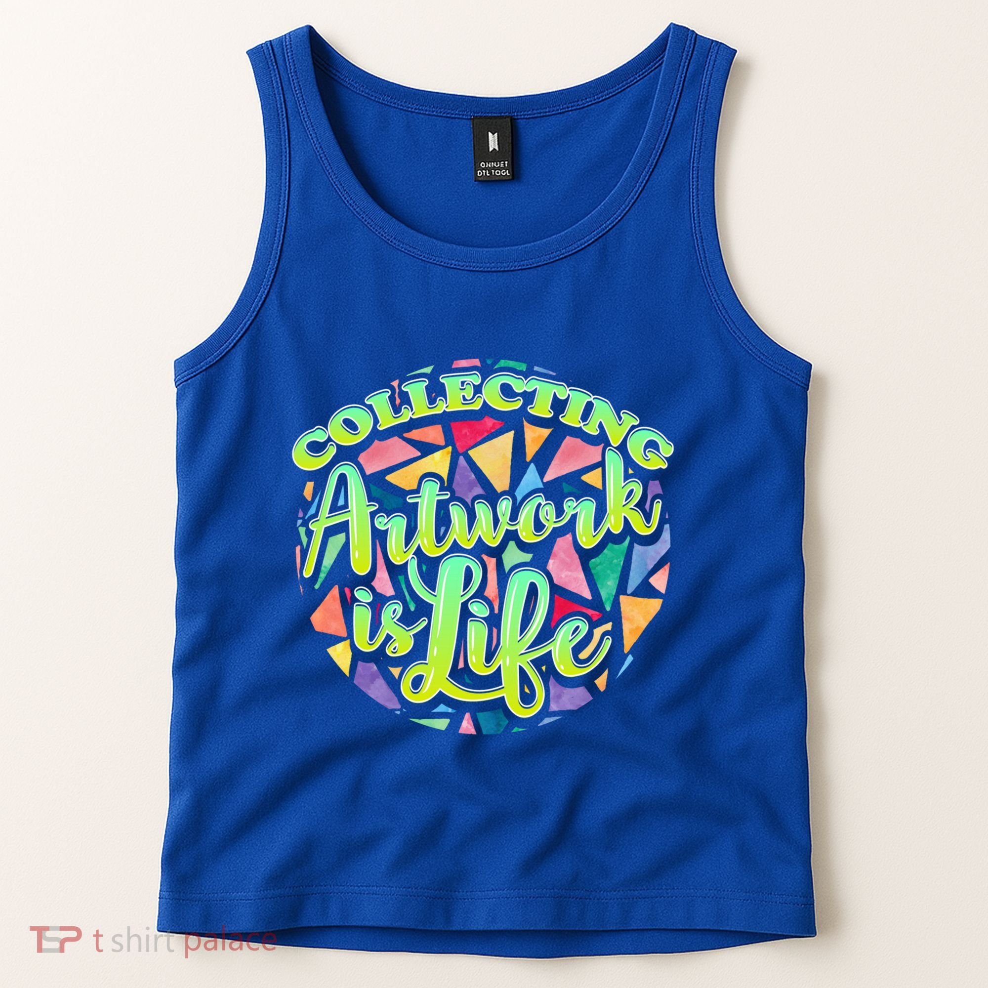 Collecting Art Work Life Museum Gallery Masterpiece Artist Cute Gift Tank Top