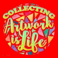 Collecting Art Work Life Museum Gallery Masterpiece Artist Cute Gift Santa Hat thumb 1