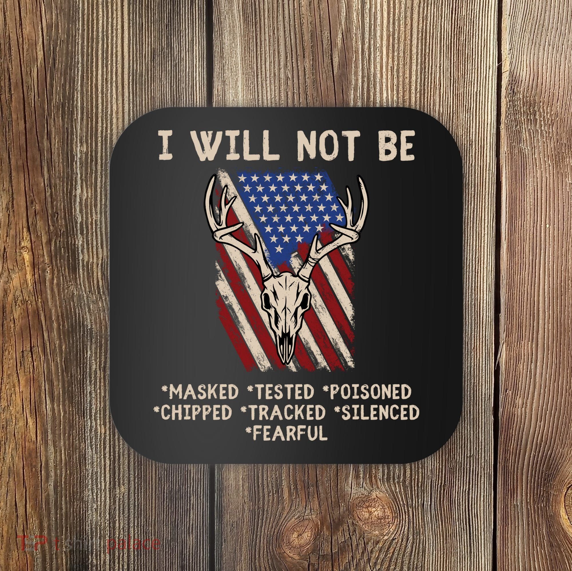Conservative Anti Woke Politically Incorrect Coaster