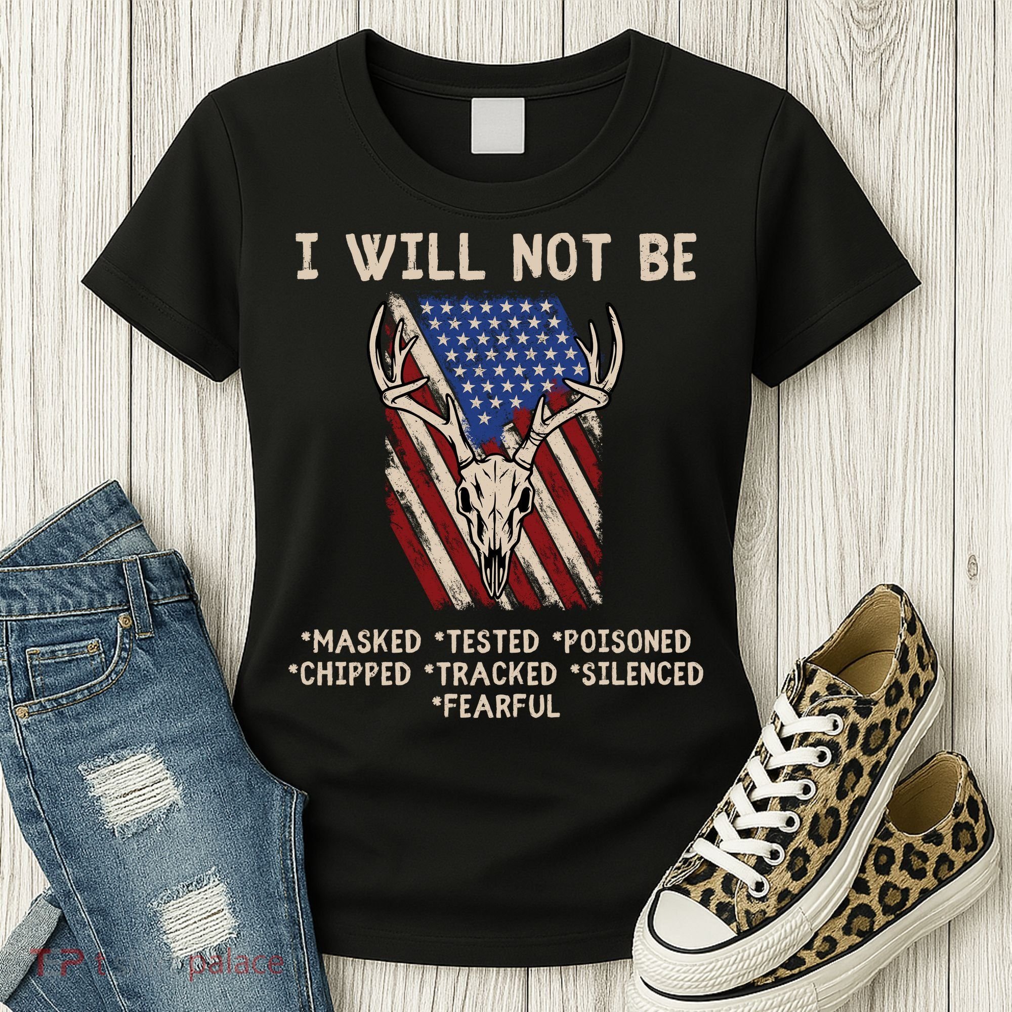 Conservative Anti Woke Politically Incorrect Women's T-Shirt