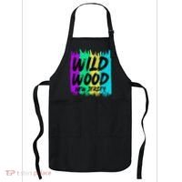 Cool Artsy Wild Wood New Jersey Beach Lover Boardwalk Apron thumb 0