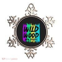 Cool Artsy Wild Wood New Jersey Beach Lover Boardwalk Ornament thumb 0