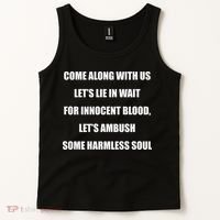 Come Along With Us Working Man Pro 111 Quote Tank Top thumb 2