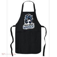 Child Abuse Warrior Child Abuse Prevention Awareness Apron thumb 0