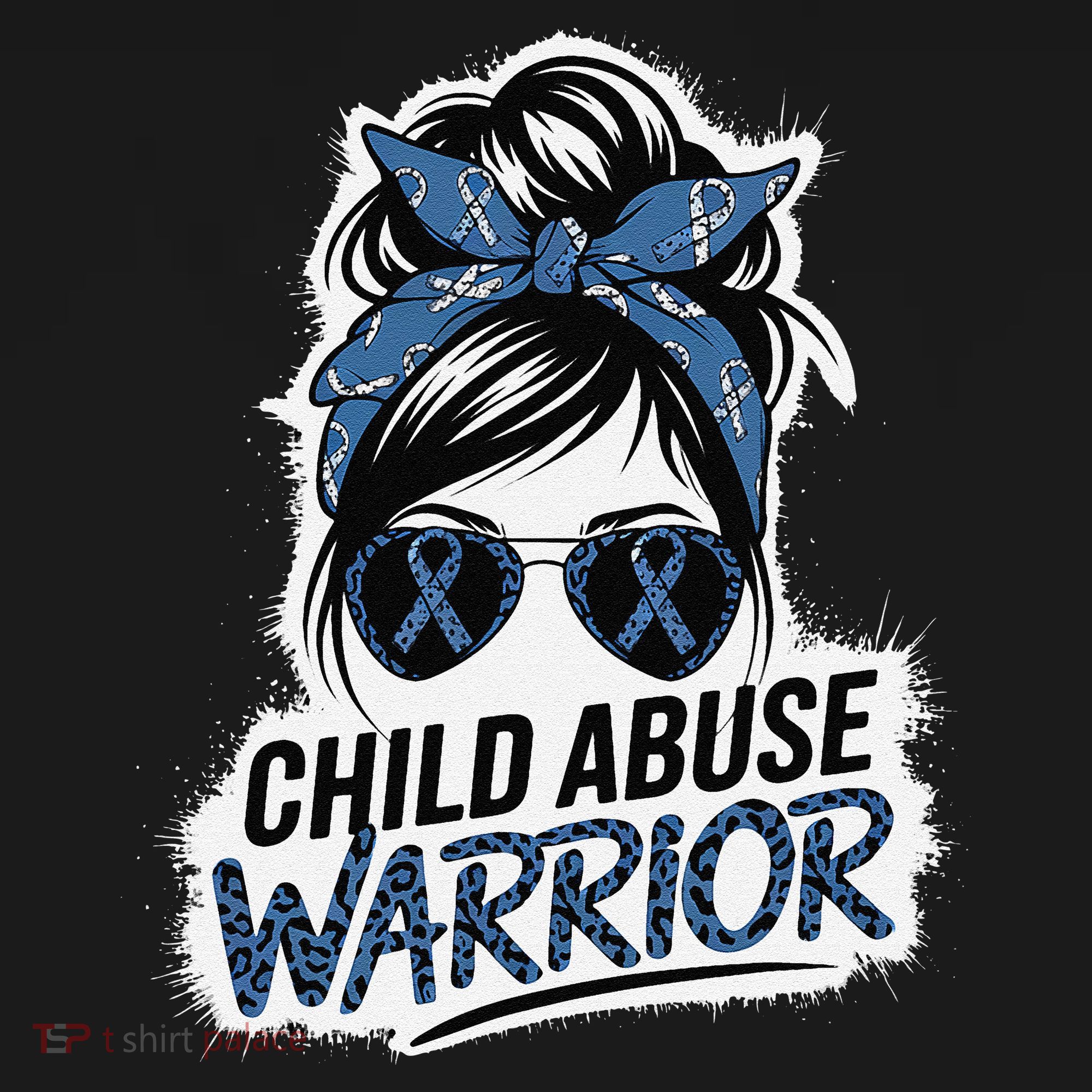 Child Abuse Warrior Child Abuse Prevention Awareness Women's Hoodie